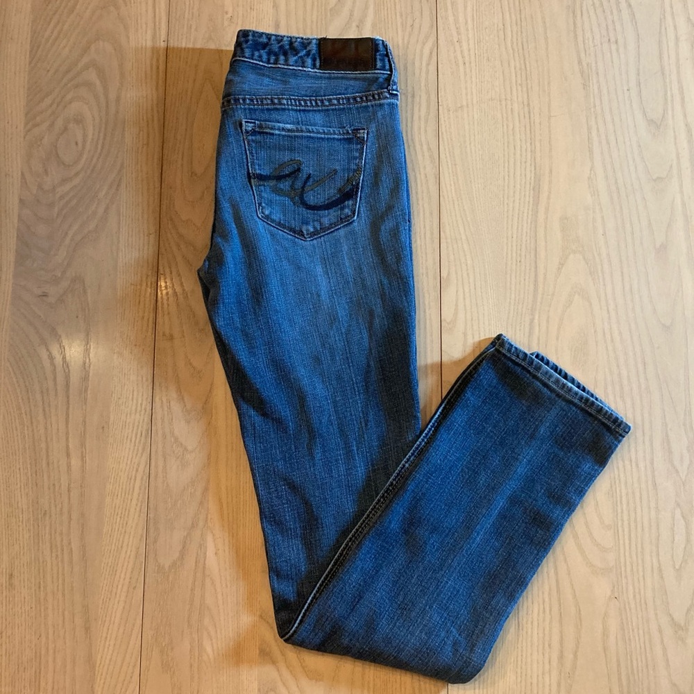 Vintage Y2K Express Stella Skinny Leg Jean Medium Wash Jeans